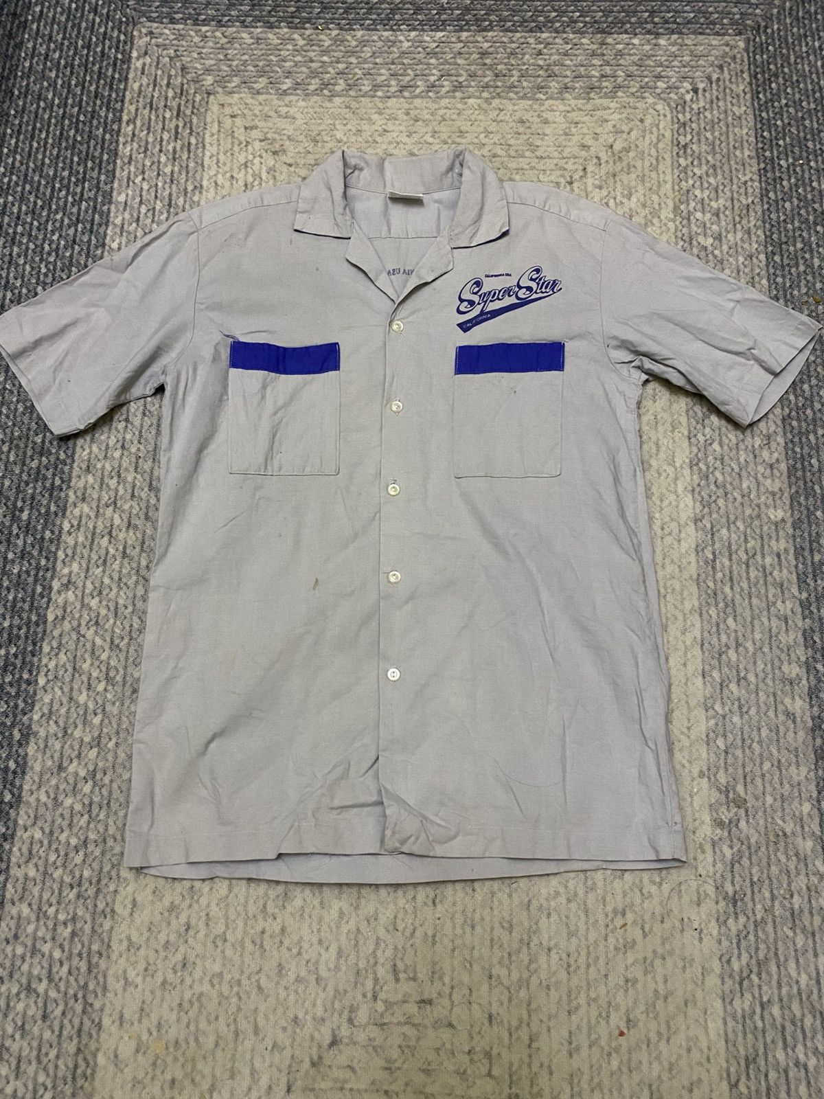 Surfside Supply Co. Vintage 90s Surf Side Super Star Rockabilly Bowling Shirt Size US M / EU 48-50 / 2 - 2 Thumbnail