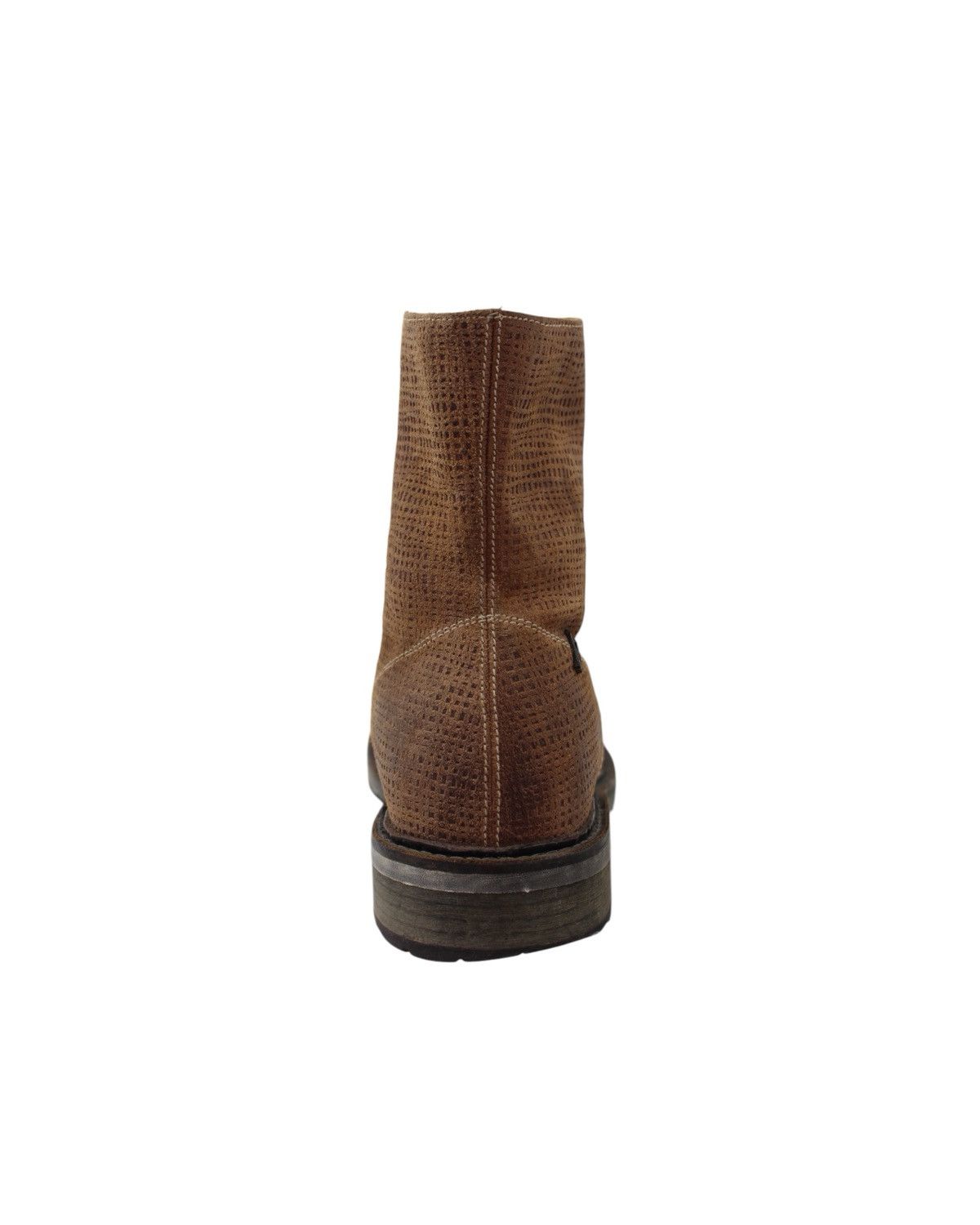 Leather × Vintage 2000S BUFFOLO SUEDE WORK BOOTS Size US 7.5 / EU 40-41 - 6 Thumbnail