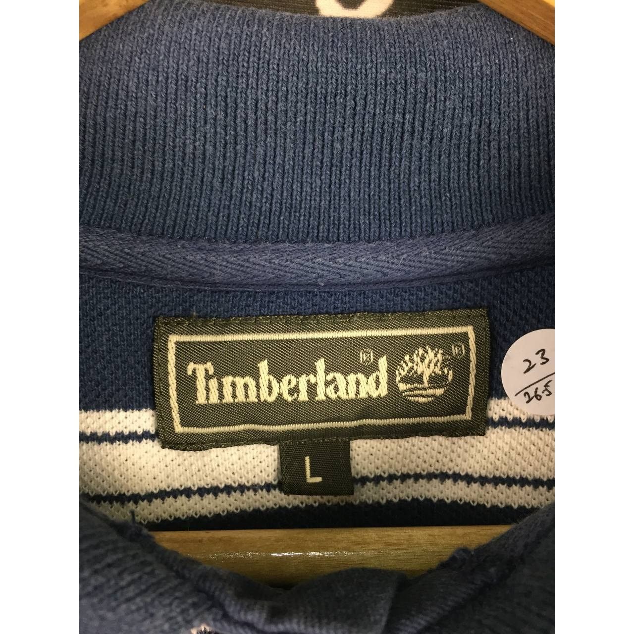 Timberland Timberland Embroidered Logo Striped Polo Tee Size US L / EU 52-54 / 3 - 7 Thumbnail