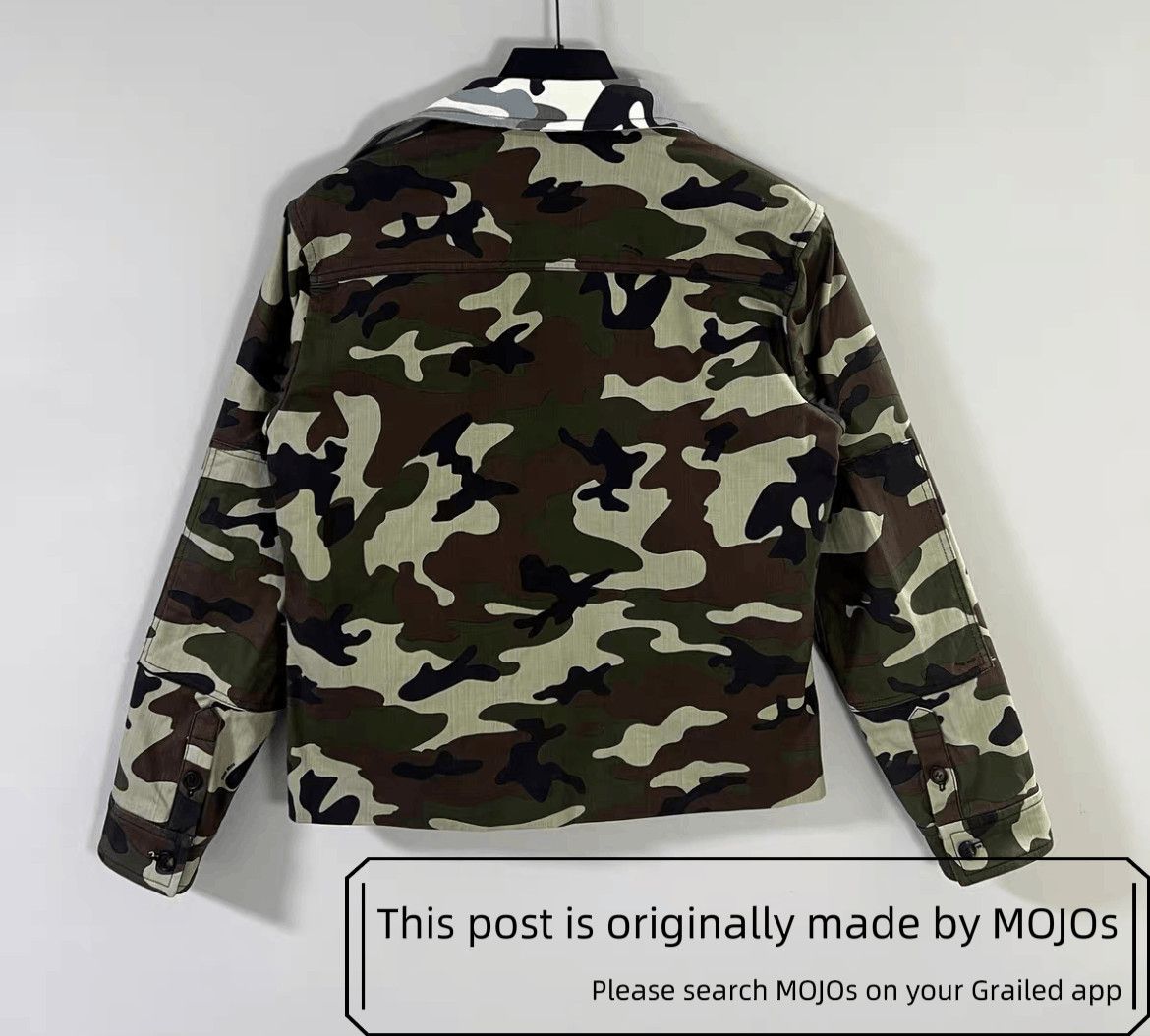 Miu Miu Sz 38 Miu Miu Camo Military Patch Shirt Jacket mojos18321015 Size US S / EU 44-46 / 1 - 3 Thumbnail