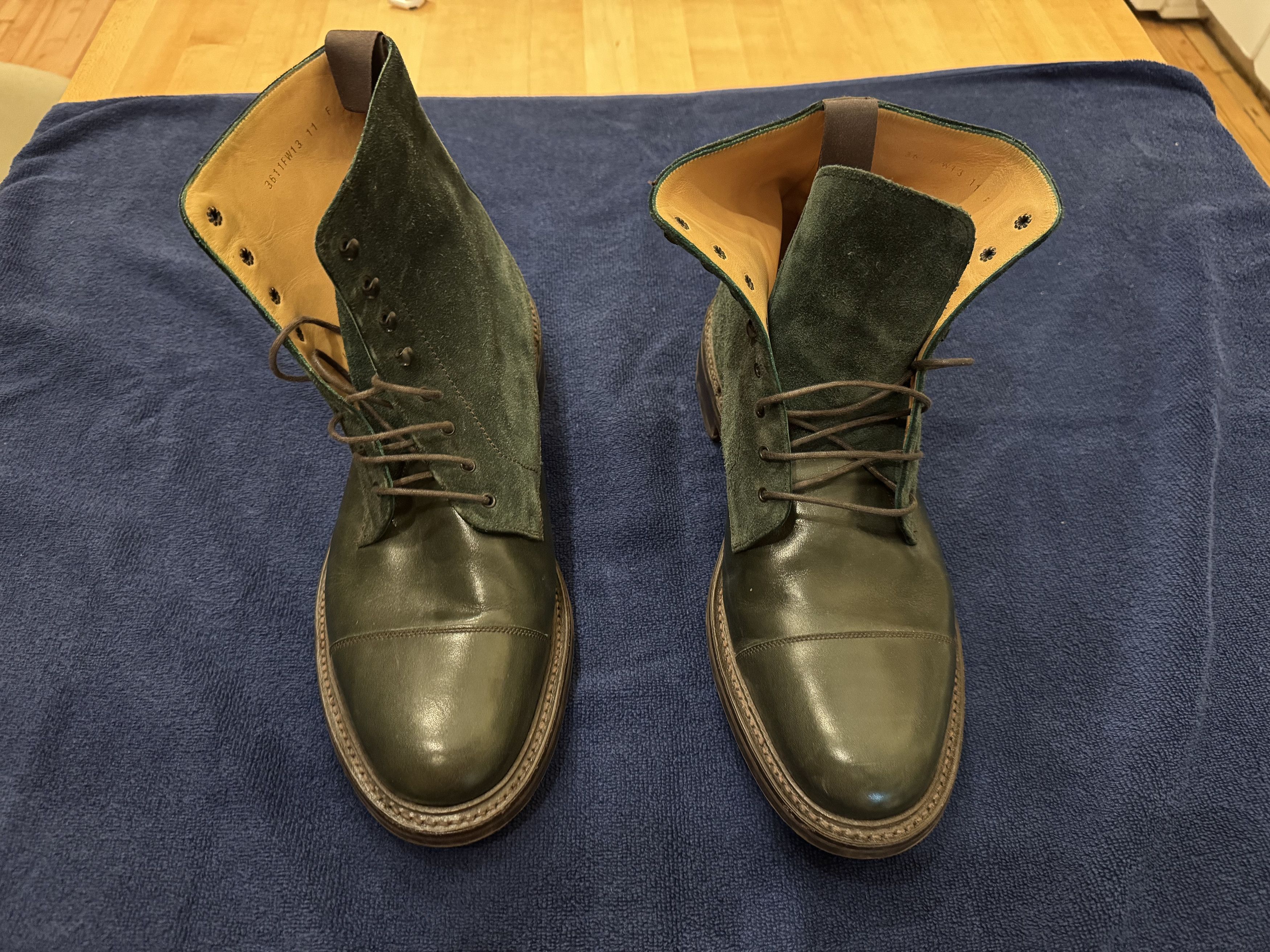 Loake Loake Suede Green Boot EU44 Size US 11 / EU 44 - 2 Thumbnail