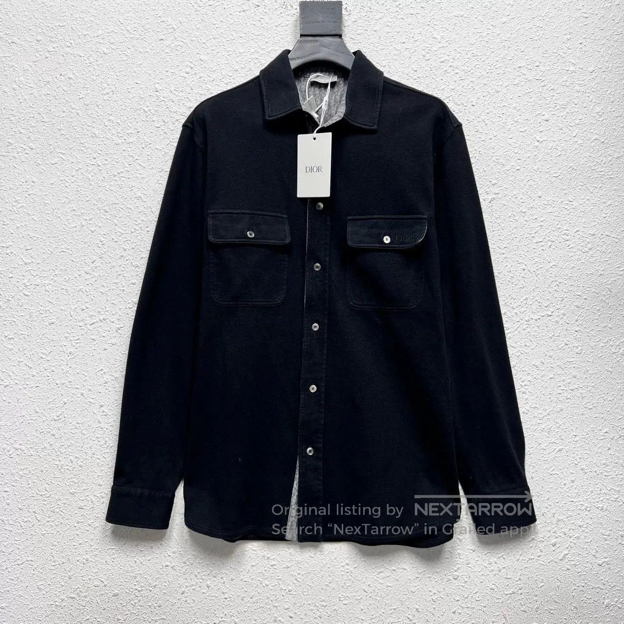Dior dior cotton long sleeve pocket shirt. Size US S / EU 44-46 / 1 - 1 Thumbnail