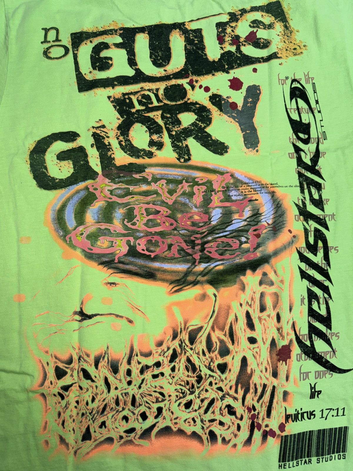 HELLSTAR Hellstar No Guts No Glory T-shirt Size US S / EU 44-46 / 1 - 4 Thumbnail