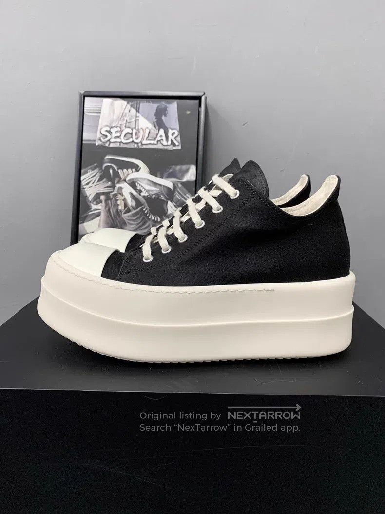 Rick Owens Rick Owens Thick-soled Converse Size US 8 / EU 41 - 1 Thumbnail