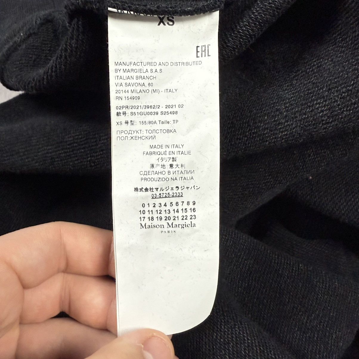 Maison Margiela Maison Margiela Oversized Painted Aids Hoodie Size S / US 4 / IT 40 - 4 Thumbnail