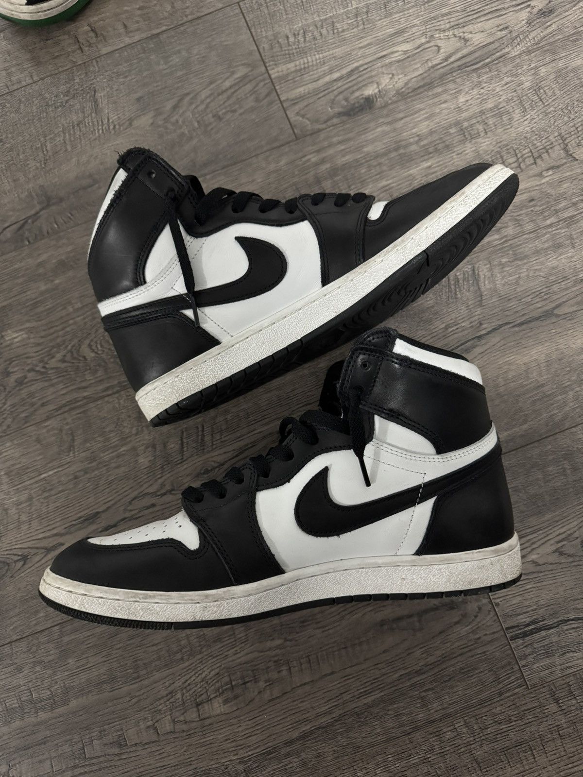 Jordan Brand × Nike JORDAN 1 HIGH ‘85 “PANDA” Size US 11 / EU 44 - 2 Thumbnail