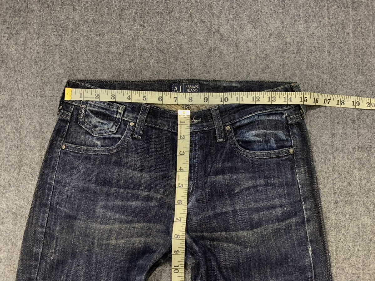 Armani Hype AJ Armani Jeans Indigo 006 Series Denim Unisex Pant Size US 29 - 19 Thumbnail