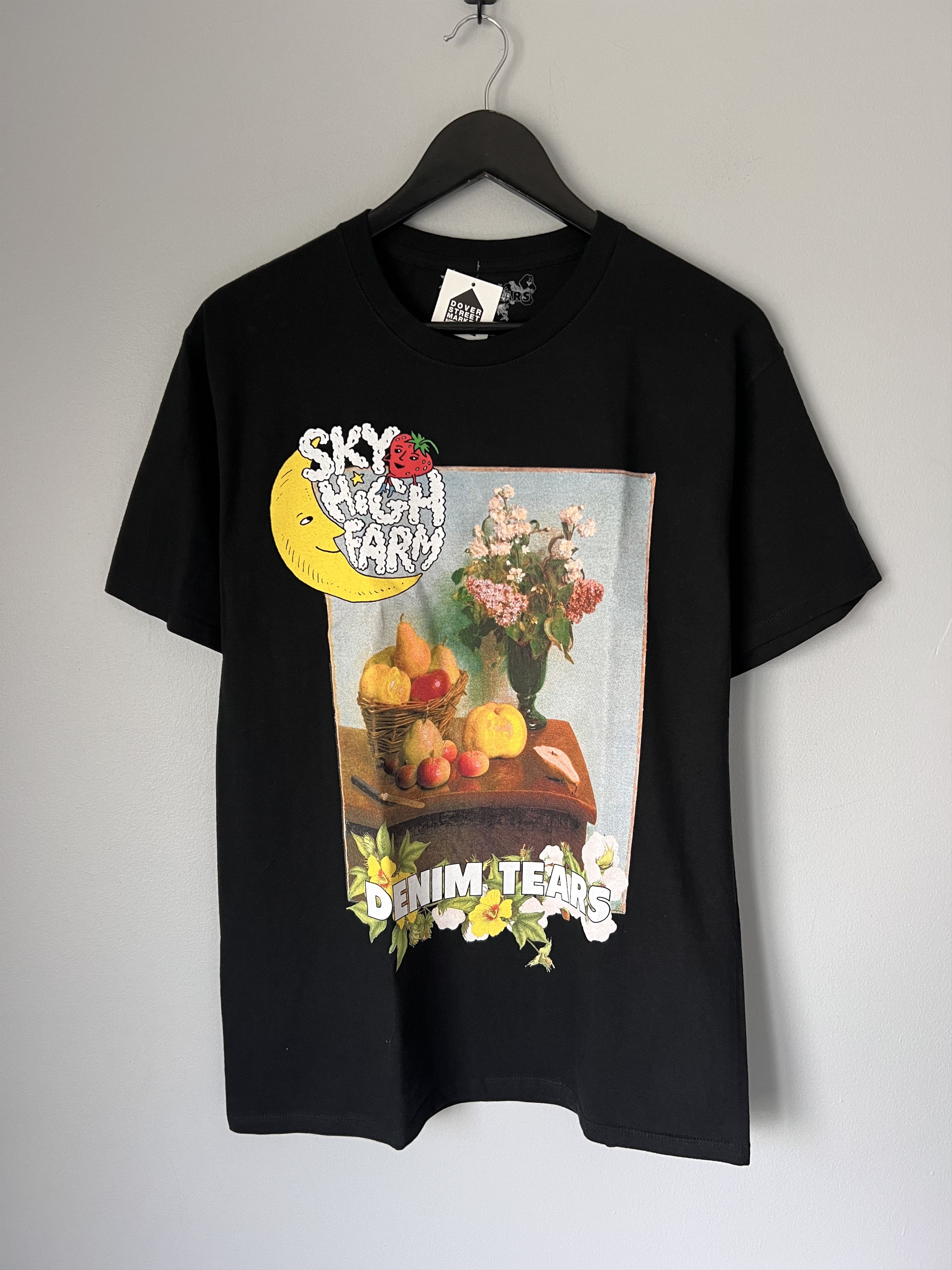 Sky High Farm Workwear Sky High Farm Workwear Denim Tears Tee in Black Size US M / EU 48-50 / 2 - 1 Thumbnail