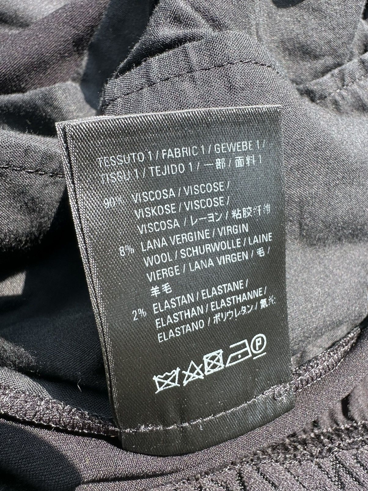 Balenciaga Balenciaga elastic straight leg trousers black sz46 Size US 30 / EU 46 - 5 Thumbnail