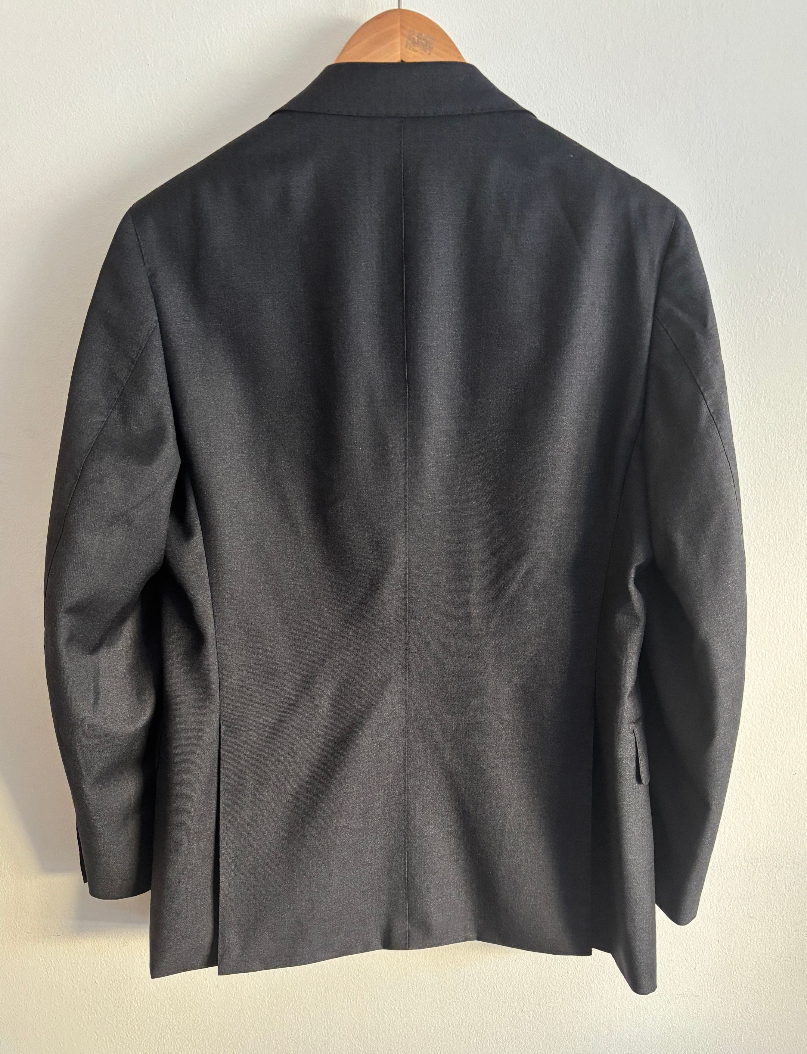Suitsupply $575 Charcoal Sport Coat/ Blazer Surgeon’s Cuffs- 40 Size 40L - 7 Thumbnail