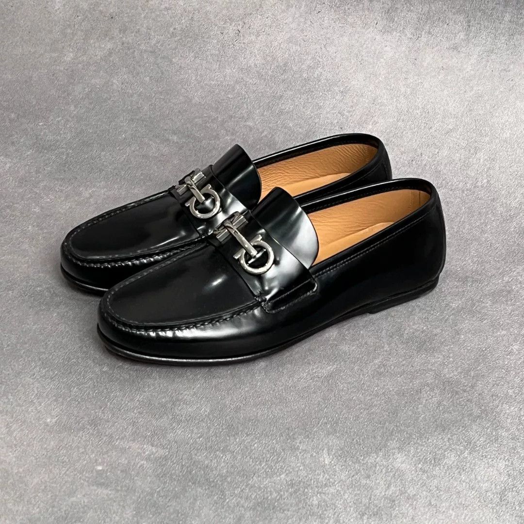Salvatore Ferragamo Salvatore Ferragamo Casual Black Lowtop Sneakers 6.5 Men Size US 6.5 / EU 39-40 - 1 Thumbnail