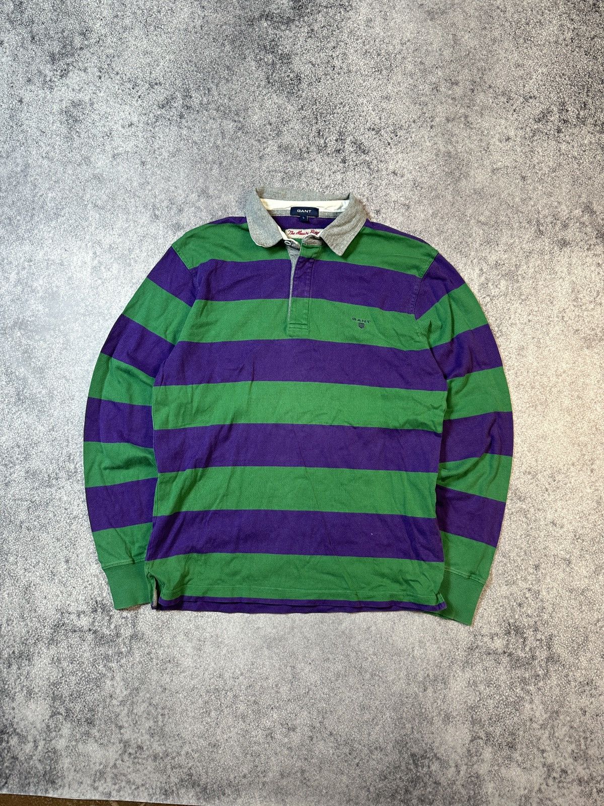 Gant × Vintage Vintage Gant Polo Long Rugbys Streetwear Rare Casual USA L Size US L / EU 52-54 / 3 - 1 Thumbnail
