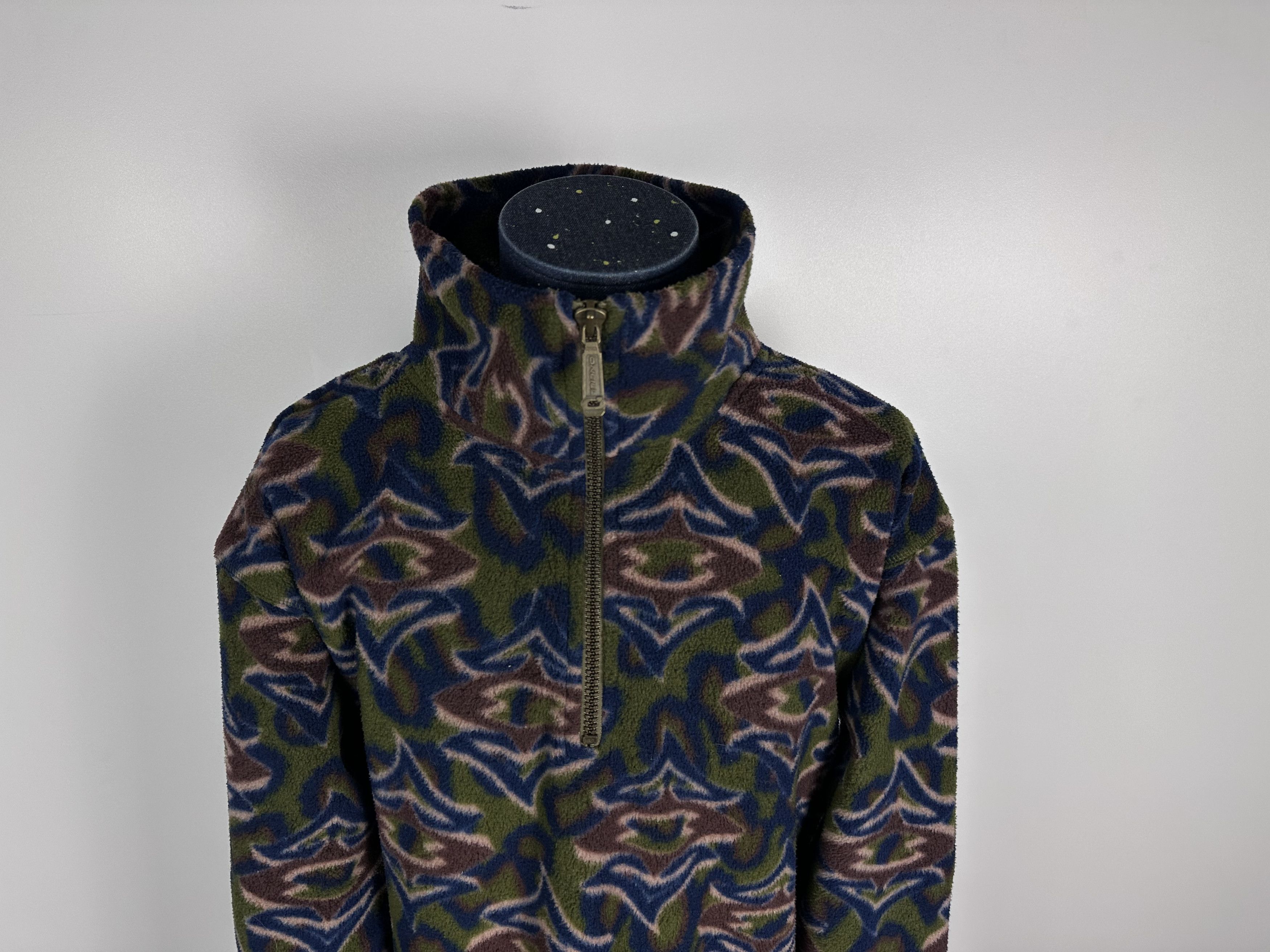 O'Neill × Vintage vintage Oneill FLEECE sweater 1/4 Zip Size L rare 90s jumper Size US L / EU 52-54 / 3 - 3 Thumbnail
