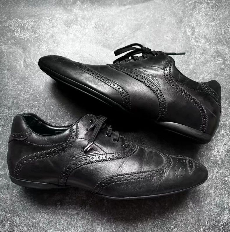 Louis Vuitton Louis Vuitton Brogue Leather Derby Shoes UK8.5-2506 Size US 10.5 / EU 43-44 - 5 Thumbnail