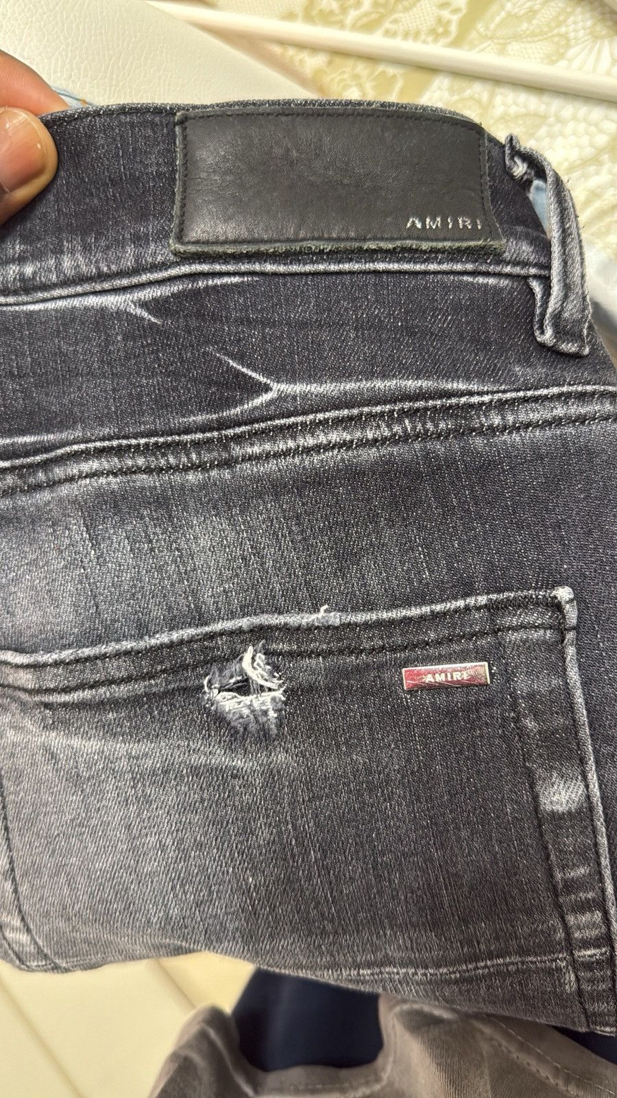 Amiri Amiri stack jeans grey Size US 36 / EU 52 - 3 Thumbnail