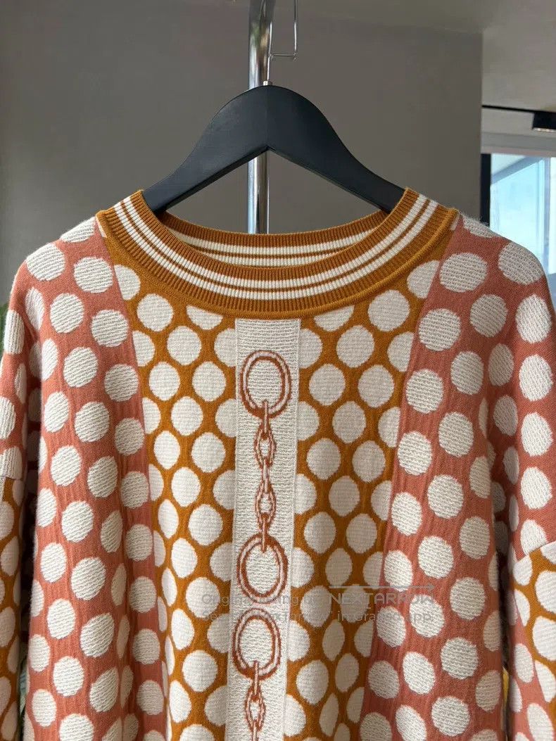 Hermes Hermes Knitted long sweater Size XS / US 0-2 / IT 36-38 - 4 Thumbnail
