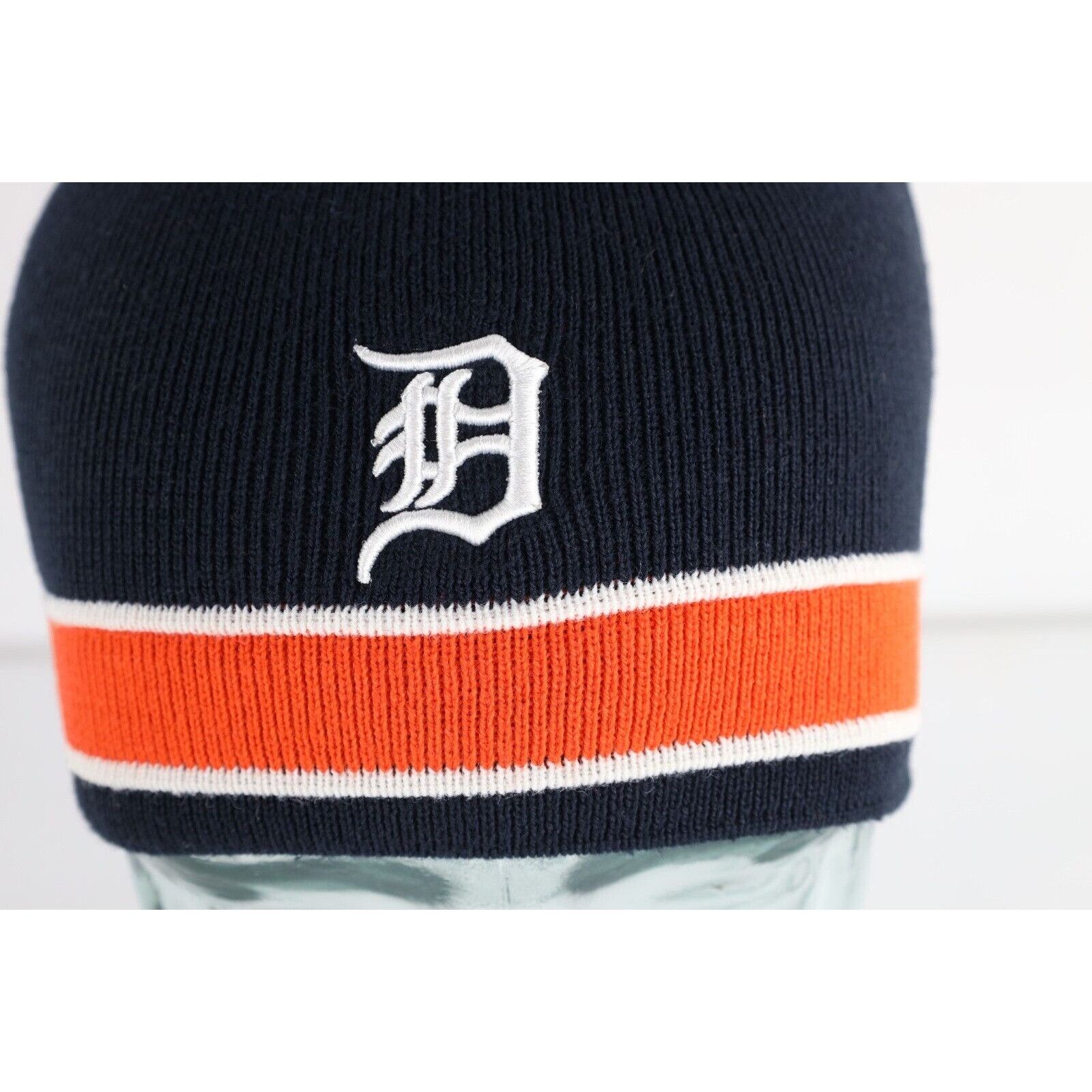 Vintage Vintage Detroit Tigers Old English D Baseball Winter Beanie Size ONE SIZE - 2 Thumbnail