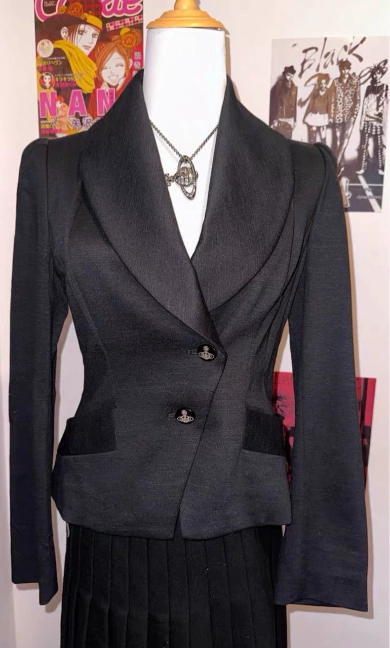 Vivienne Westwood Vivienne Westwood Black bow-tied suit Size M / US 6-8 / IT 42-44 - 2 Thumbnail