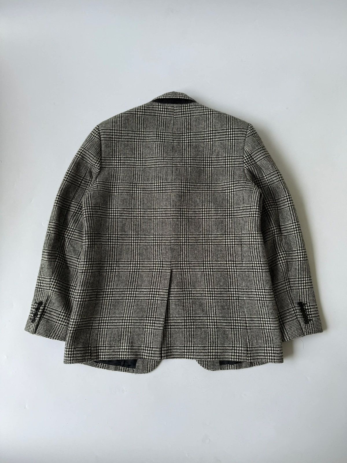 Celine Celine Hedi Slimane F/W20 Checkered Wool Blazer Size XXL / US 16-18 / IT 52-54 - 2 Thumbnail