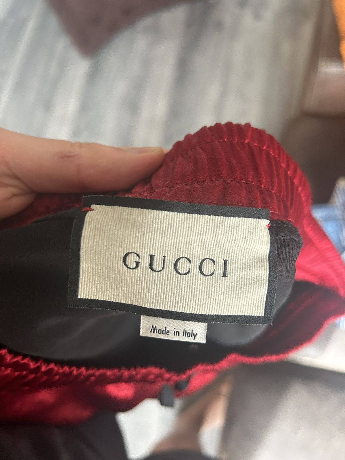 Gucci Gucci Japanese Acetate with Embroidered Tide/Mix Shorts Size US 30 / EU 46 - 7 Thumbnail