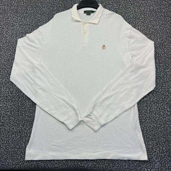 Lauren Ralph Lauren Lauren Ralph Lauren Polo Shirt Long Sleeve Collared Cotton L Size US L / EU 52-54 / 3 - 1 Thumbnail