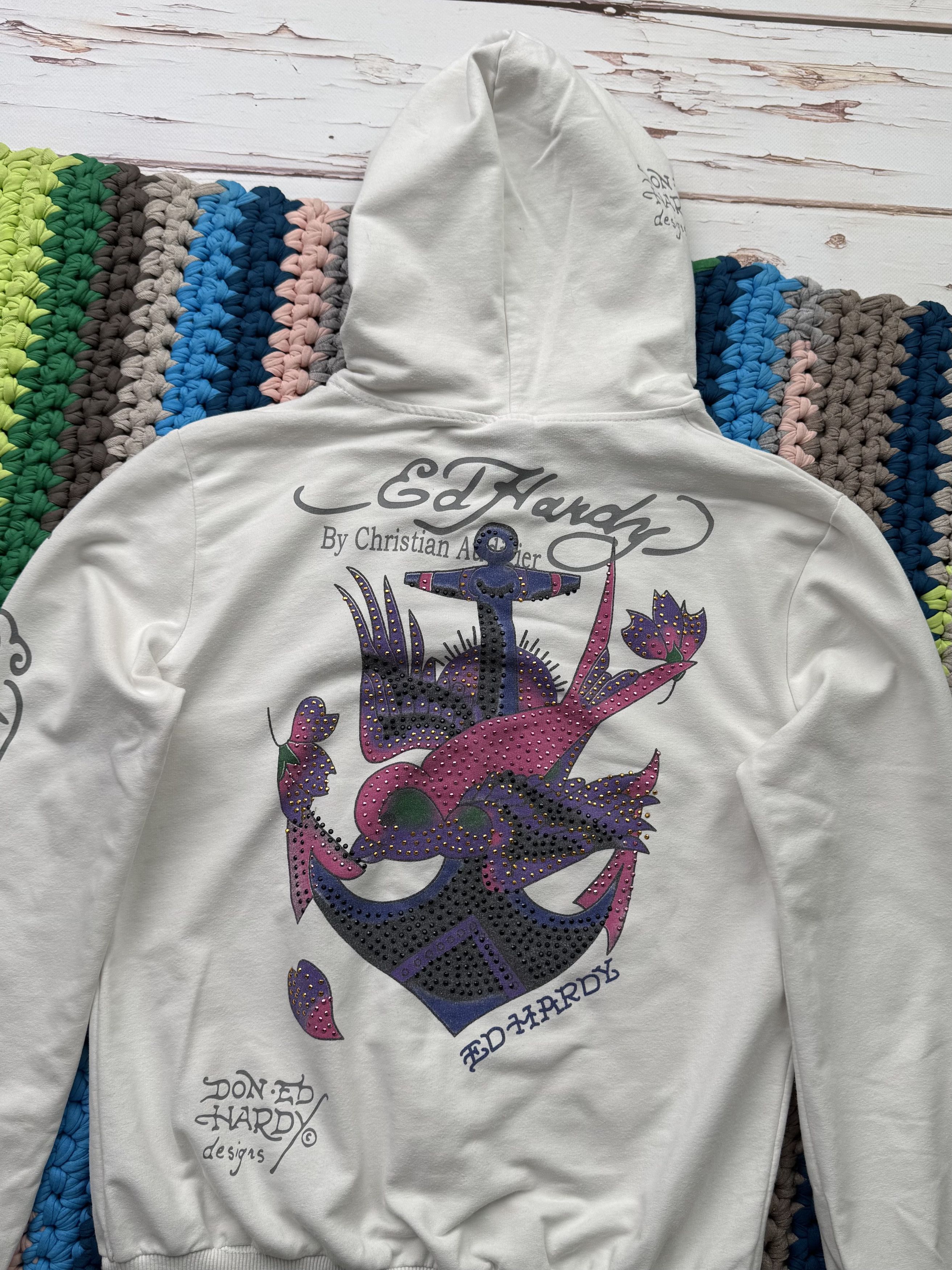 Ed Hardy Ed Hardy Vintage Hoodie(ET1) Size M / US 6-8 / IT 42-44 - 12 Thumbnail