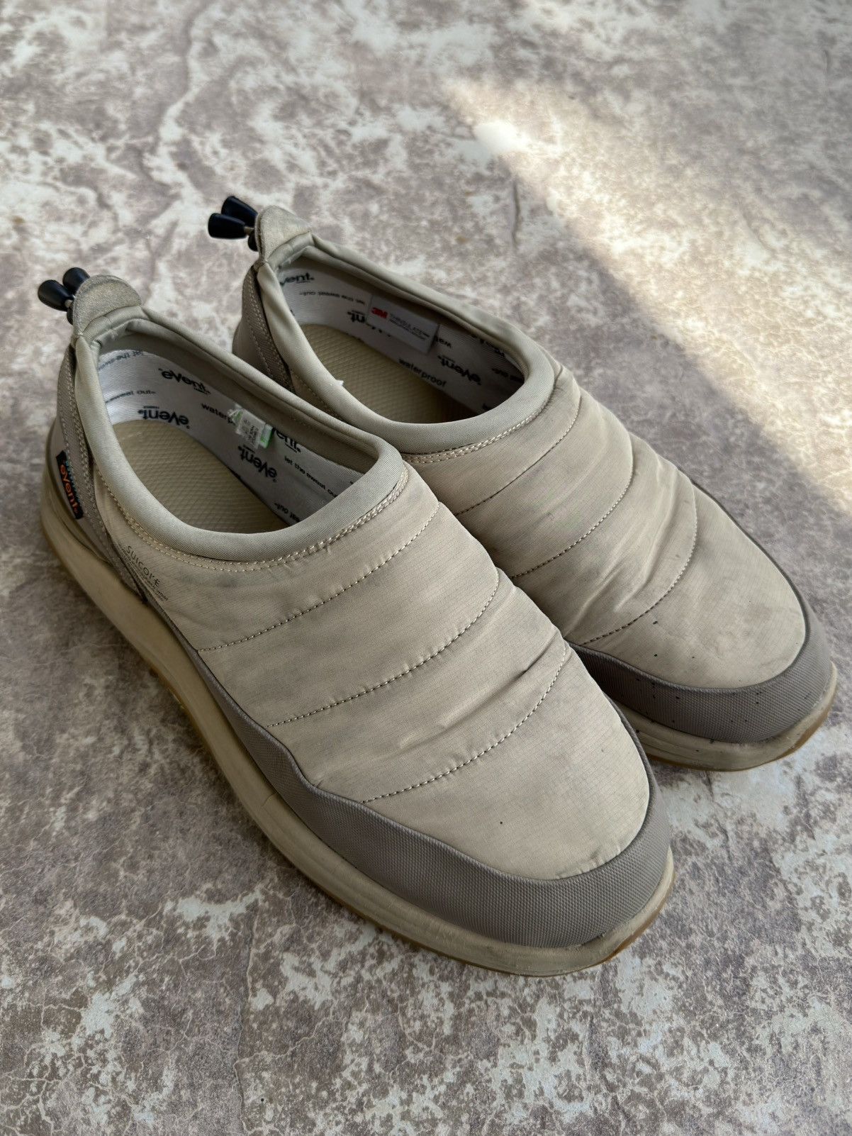 Suicoke Suicoke Beige Puffer Shoes Size 10 Size US 10 / EU 43 - 2 Thumbnail