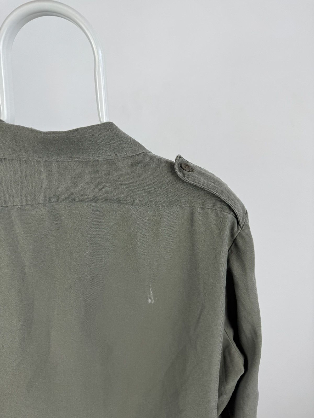 Vintage Vintage Bundeswehr German Army Long Sleeve Shirt Size US L / EU 52-54 / 3 - 6 Thumbnail