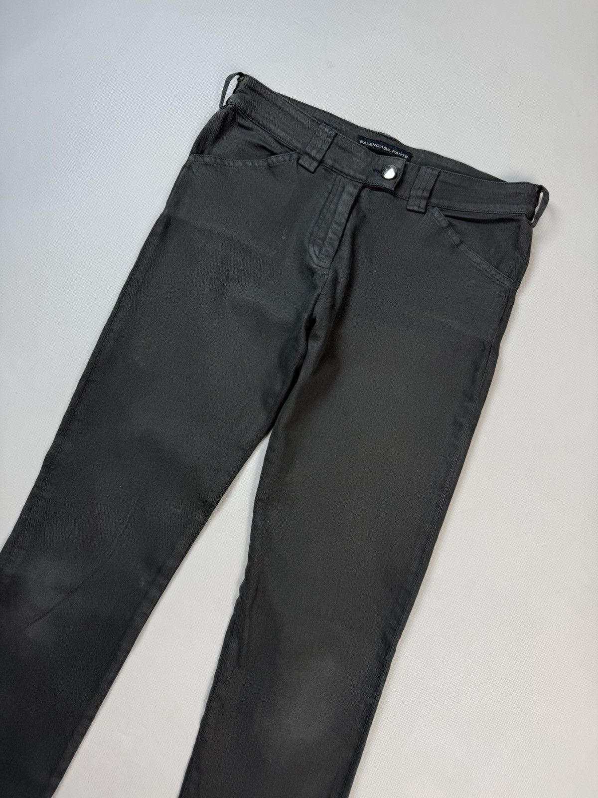 Balenciaga Balenciaga Ladies Low Rise Biker Jeans Pants Size 36 / S Size 25" / US 0 / IT 36 - 2 Thumbnail