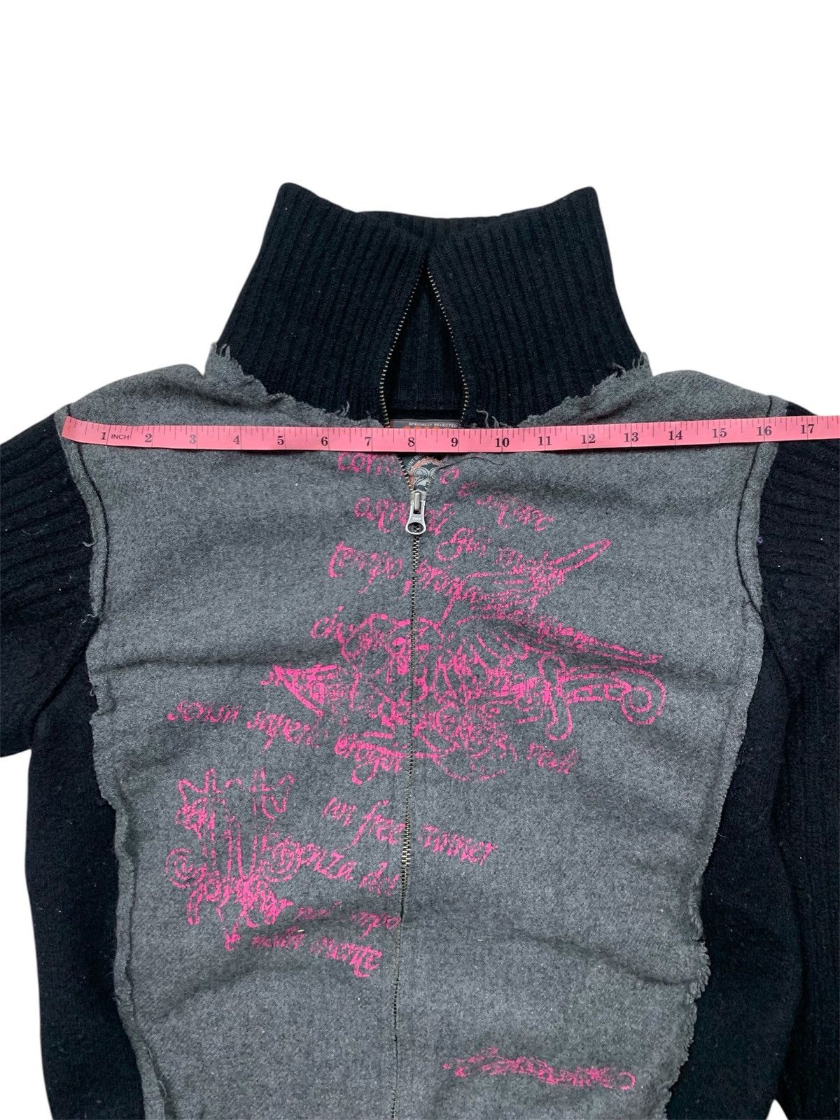 291295=Homme 291295 Homme Full zip knit jacket Size US M / EU 48-50 / 2 - 6 Thumbnail