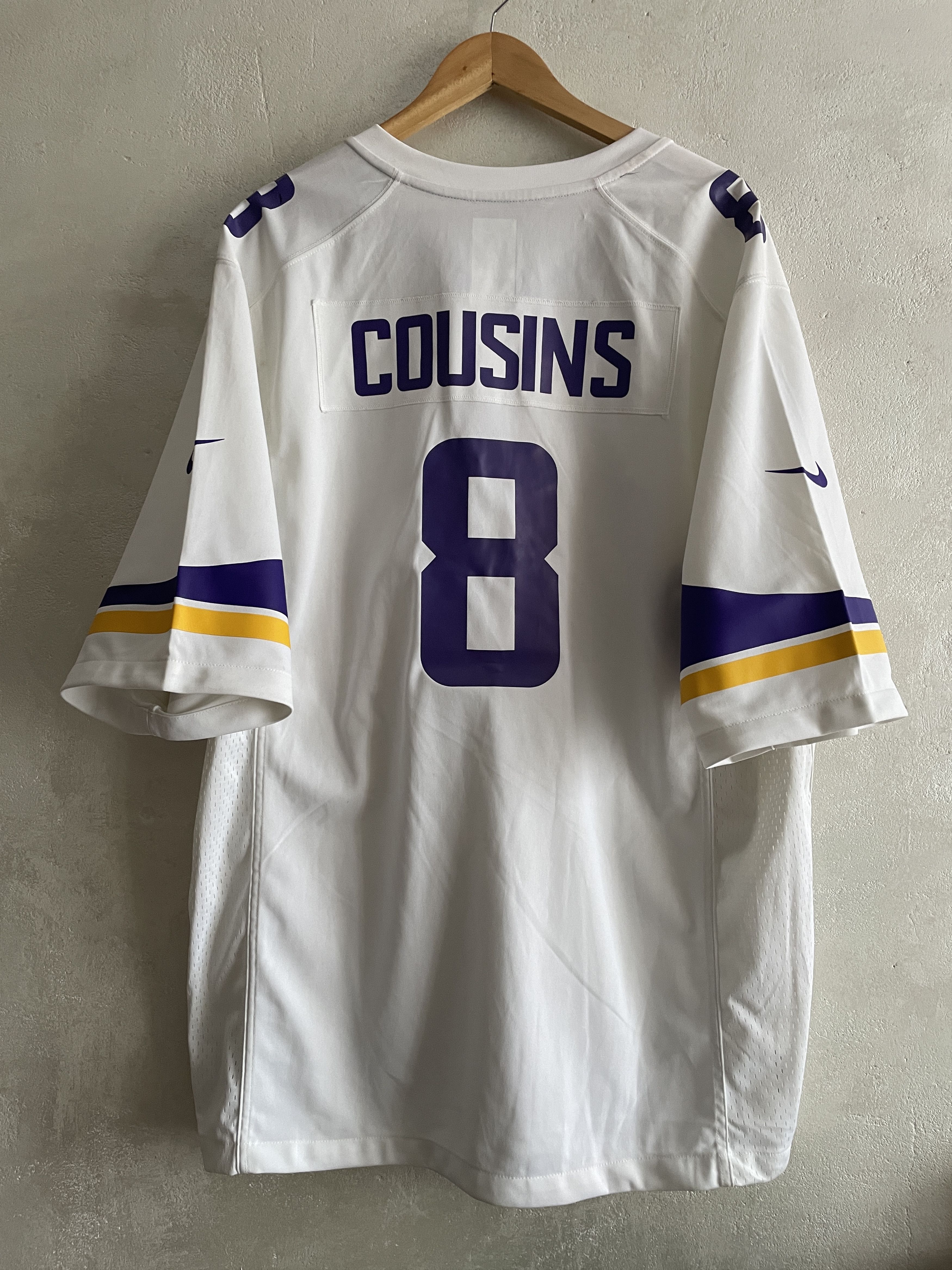 Nike Minnesota Vikings NFL Jersey Kirk Cousins USA Size US XXL / EU 58 / 5 - 1 Thumbnail