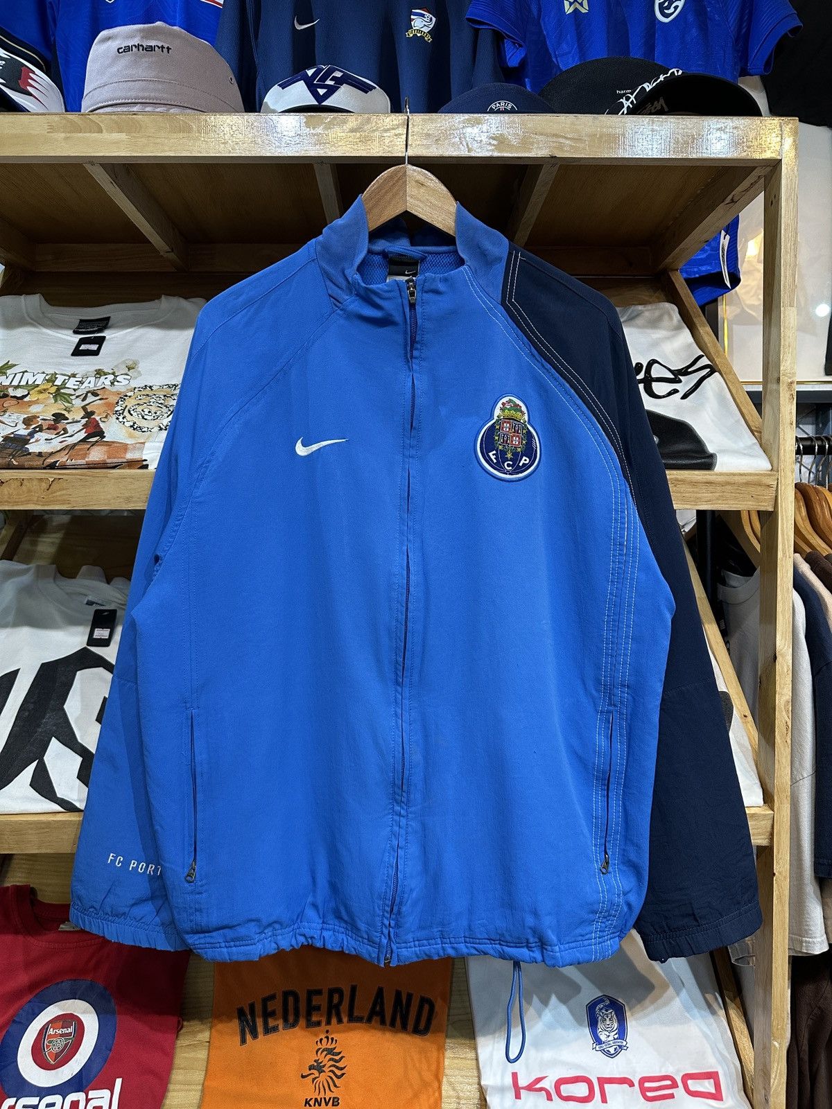 Nike Vintage FC Porto 2005-06 Nike Total 90 Track Jacket Size US L / EU 52-54 / 3 - 1 Thumbnail