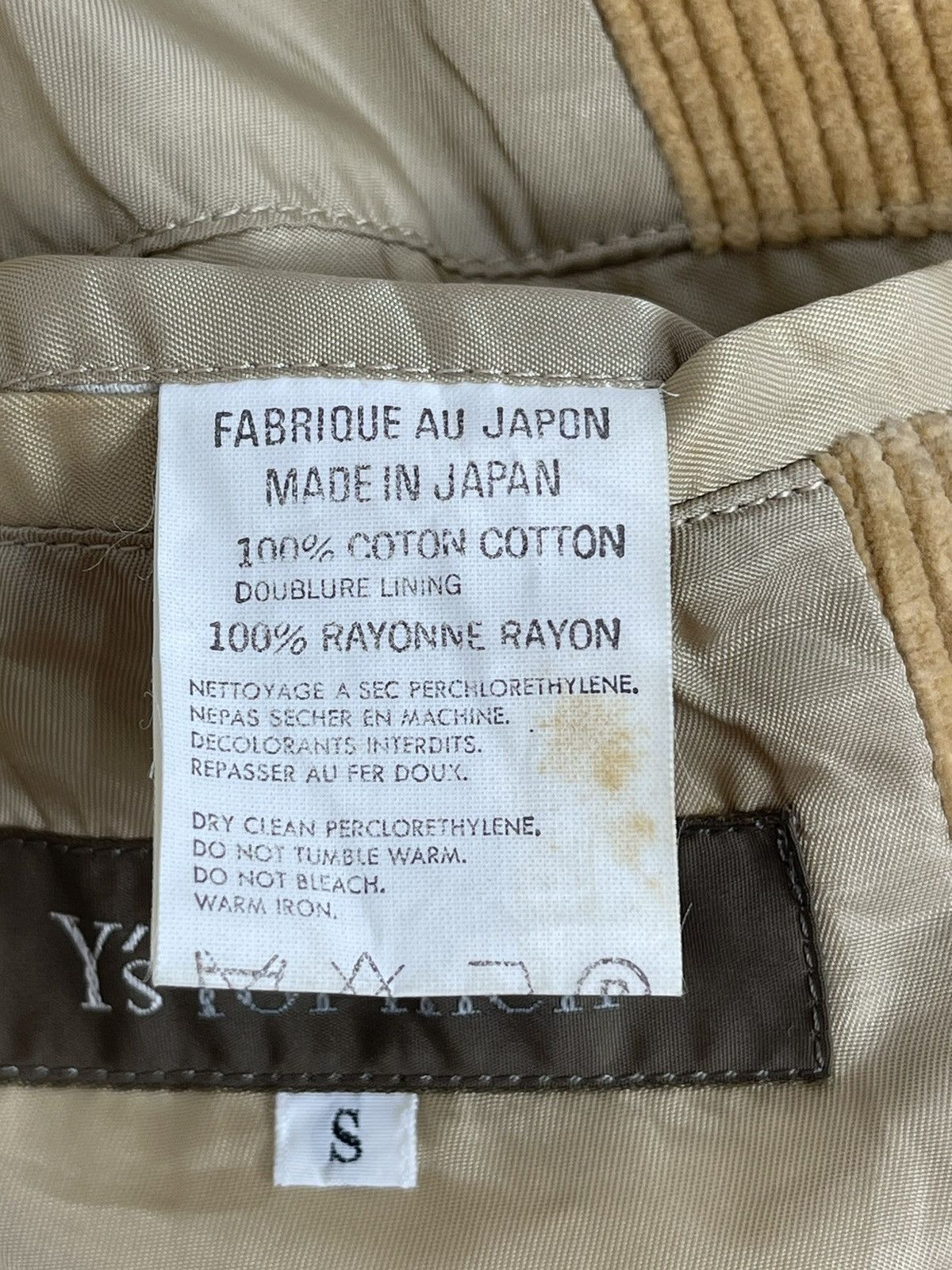 Yohji Yamamoto Vintage Yohji Yamamoto Corduroy Cowboy Jacket Size US L / EU 52-54 / 3 - 11 Thumbnail