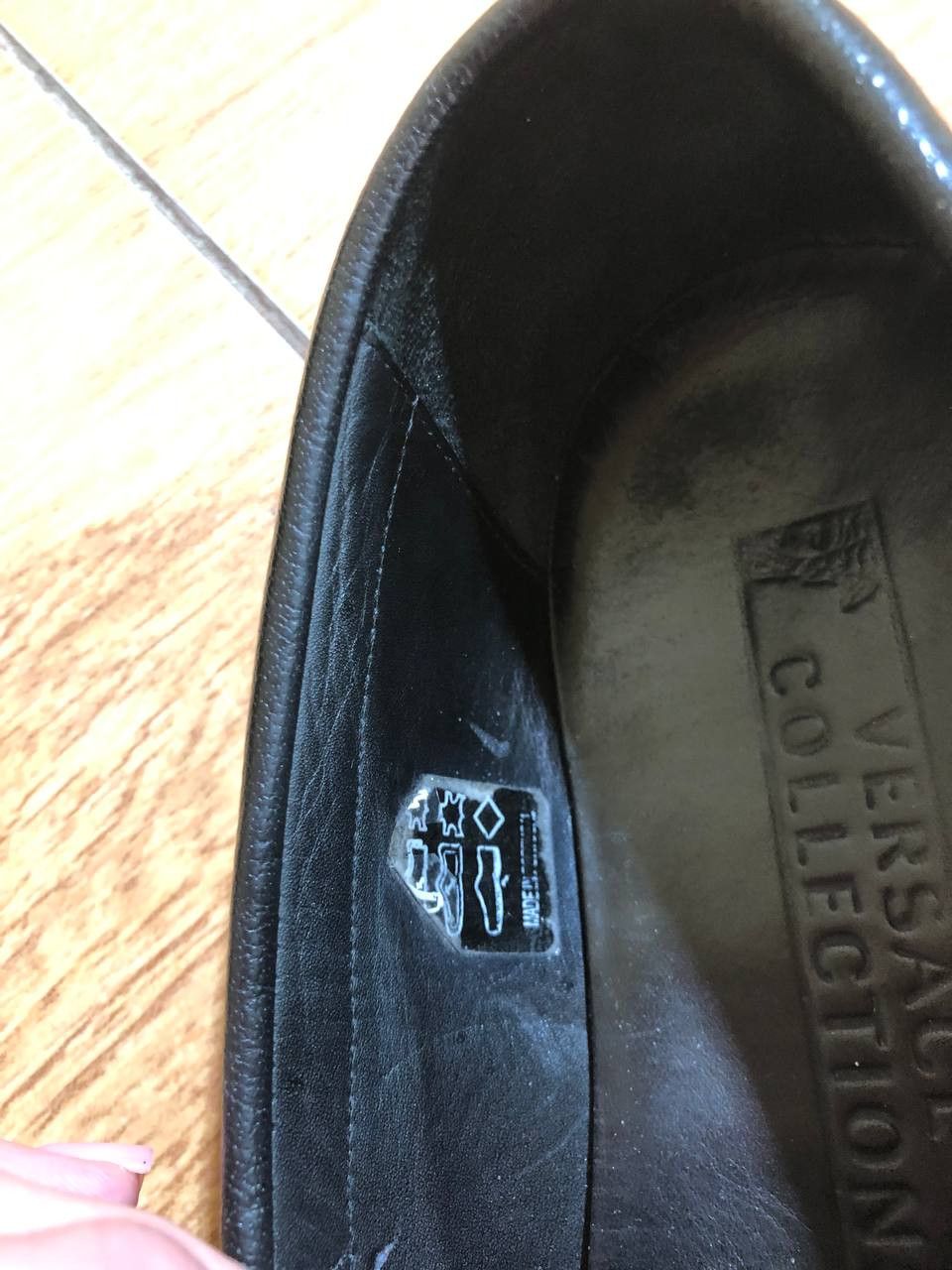 Versace Versace Collection Textured leather loafers Size US 9 / EU 42 - 13 Thumbnail