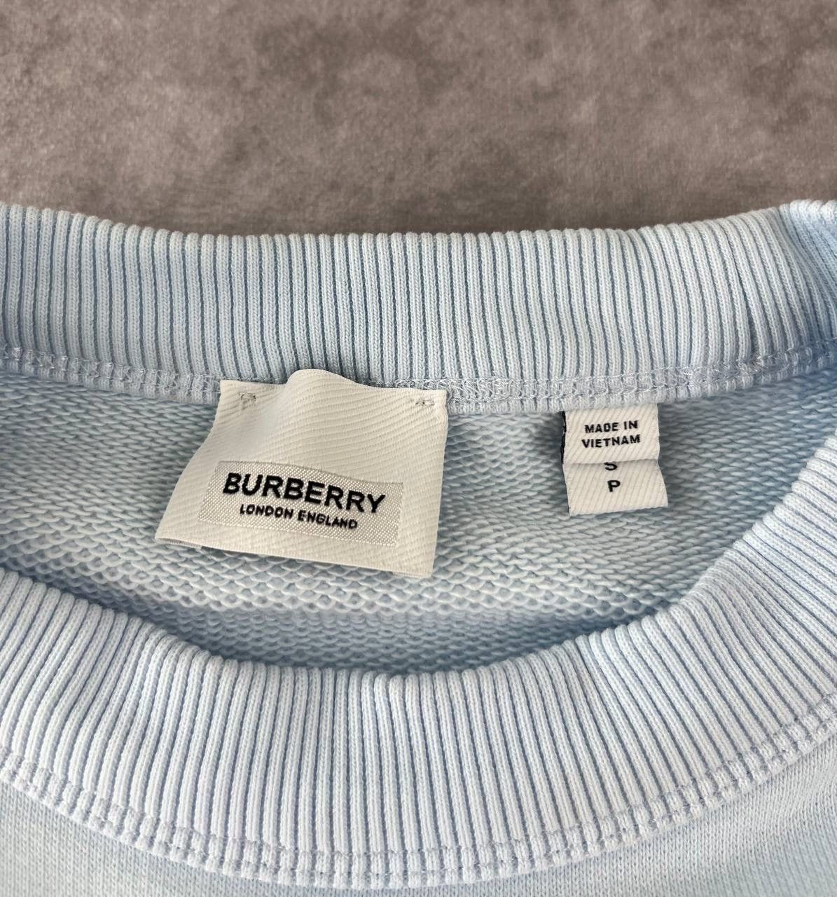 Burberry Burberry Logo Print Long Sleeve Sweatshirt S Size Size US S / EU 44-46 / 1 - 2 Thumbnail