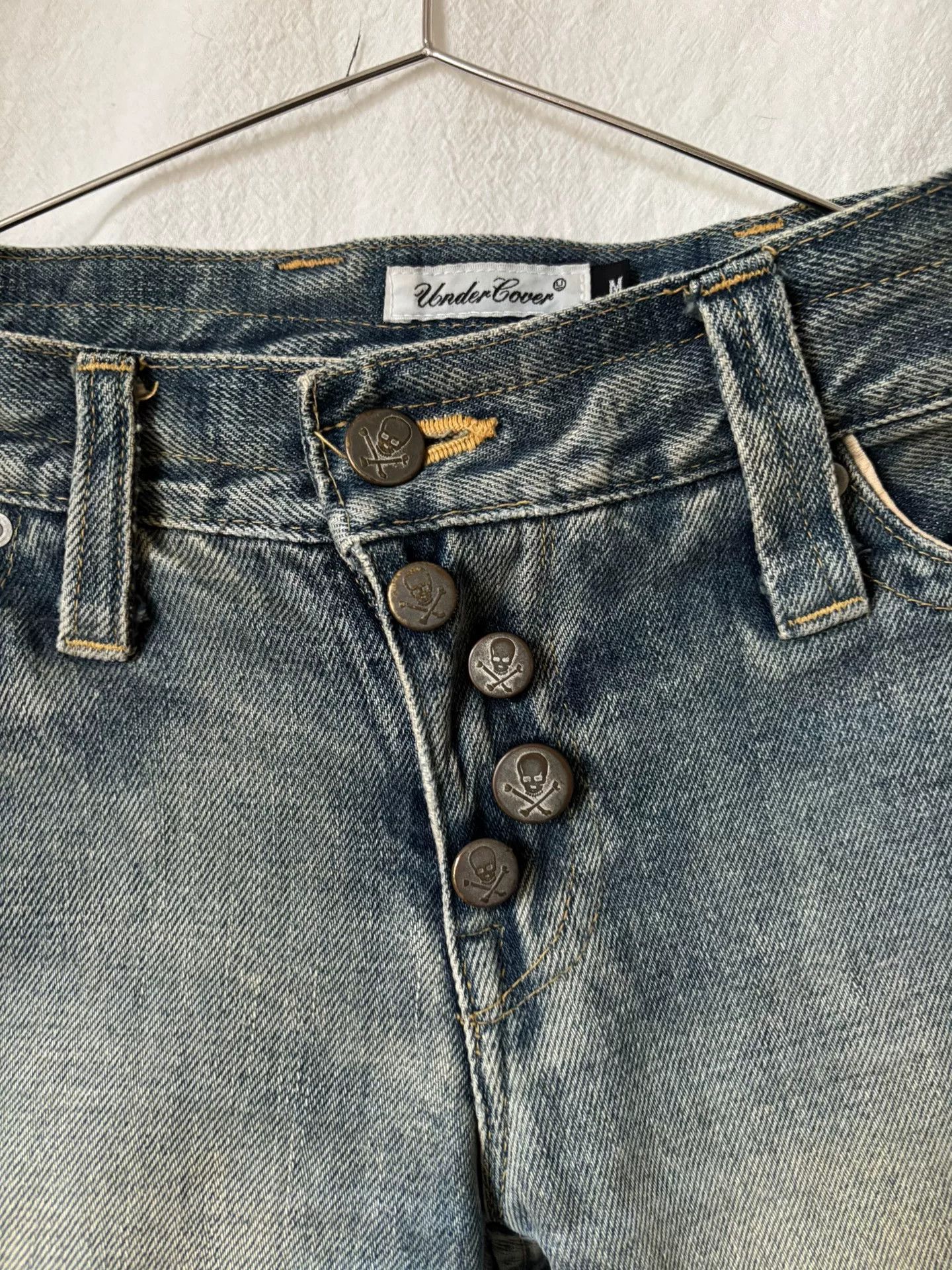 Undercover Undercover 03AW Fringe Mud Jeans Size US 30 / EU 46 - 3 Thumbnail