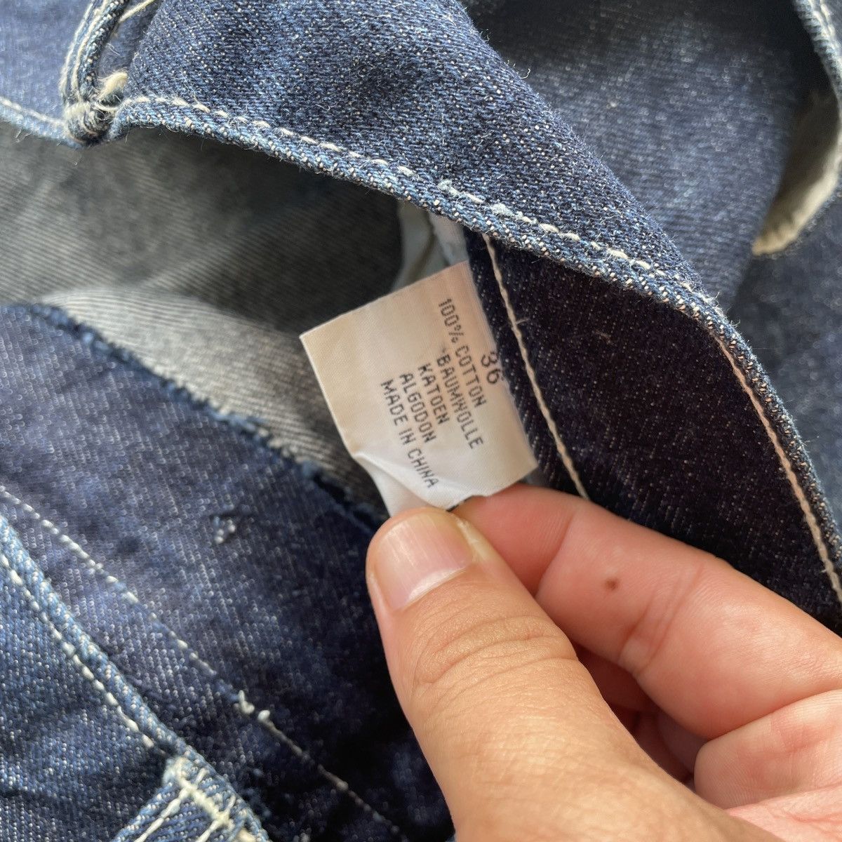 Japanese Brand Vintage Nautica Jeans Baggy Denim Jnco Indigo Pants W34 Size US 34 / EU 50 - 8 Thumbnail