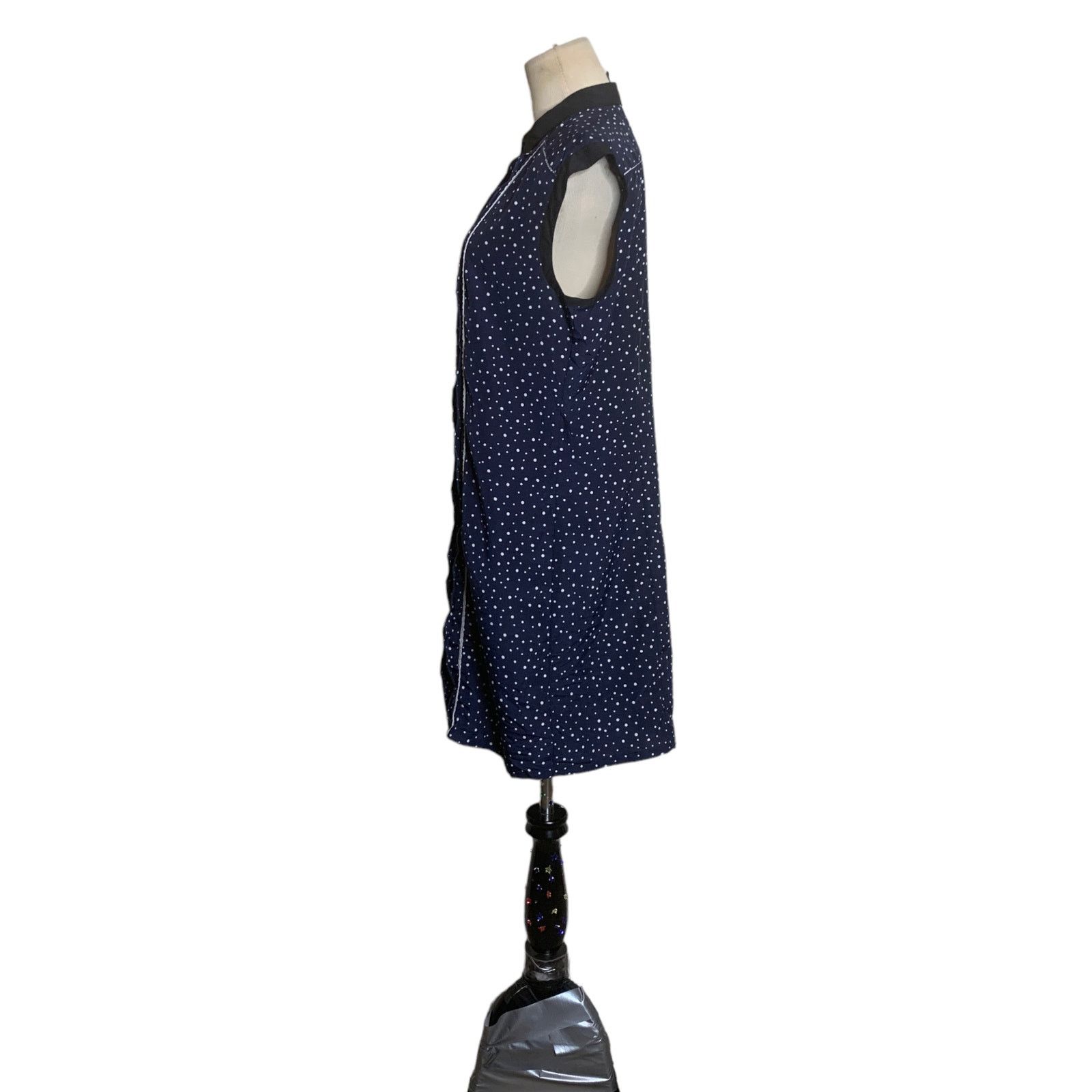 Jason Wu Jason Wu blue polka dots sleeveless dress size Medium Size M / US 6-8 / IT 42-44 - 7 Thumbnail