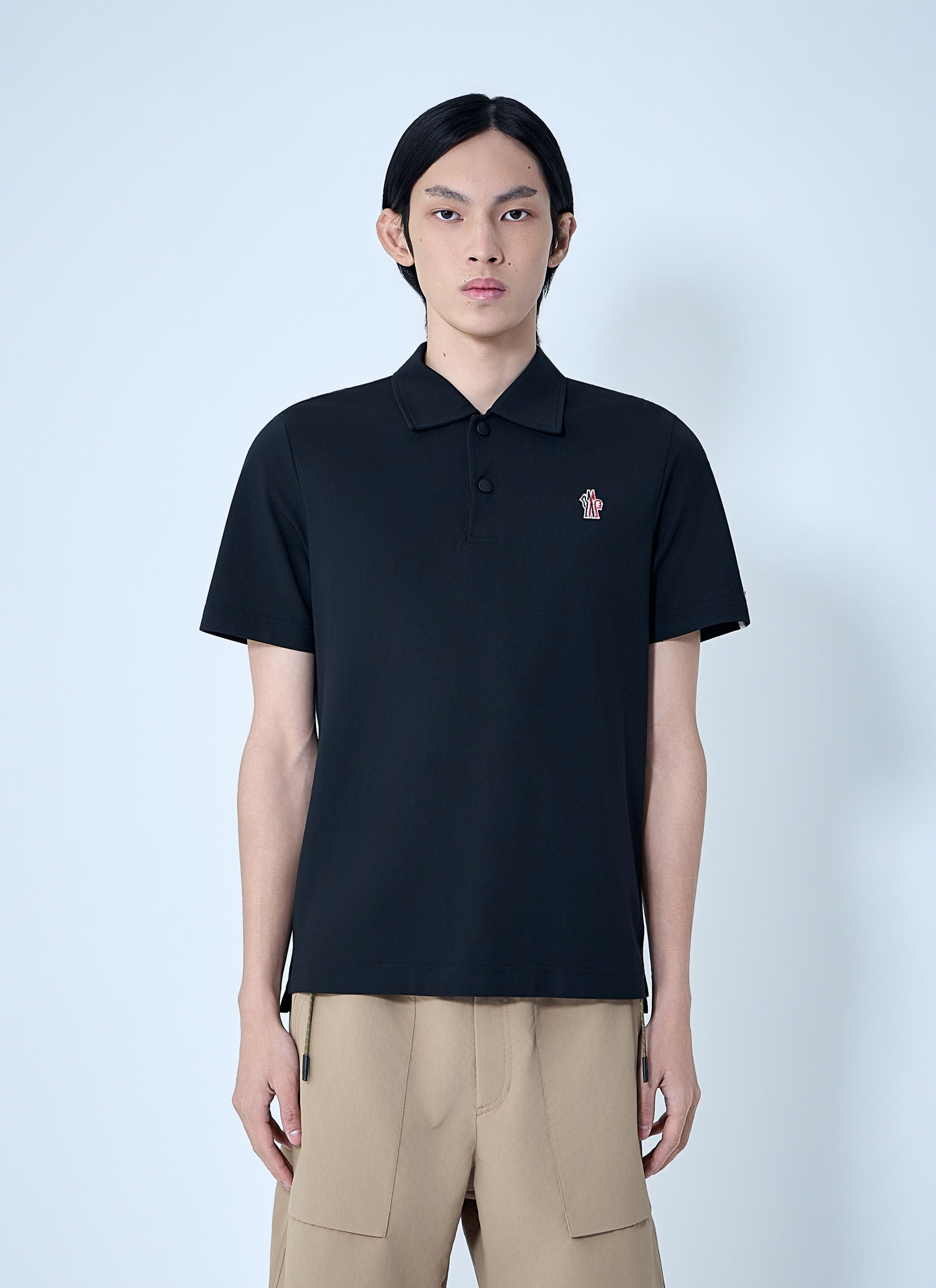 Moncler Grenoble Embroidered Logo Polo Shirt Size US S / EU 44-46 / 1 - 1 Thumbnail