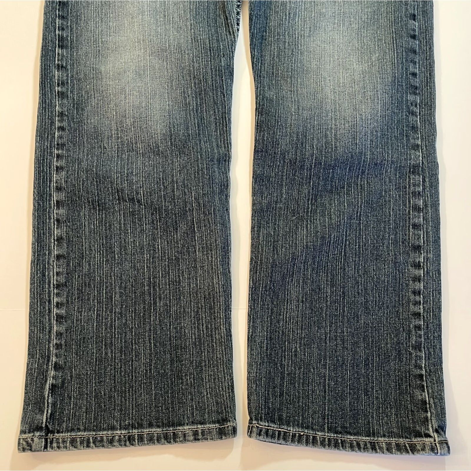 Levi's Levi's 505 Jeans Mens Regular Fit Denim Blue Medium Wash 36x32 Size US 36 / EU 52 - 4 Thumbnail