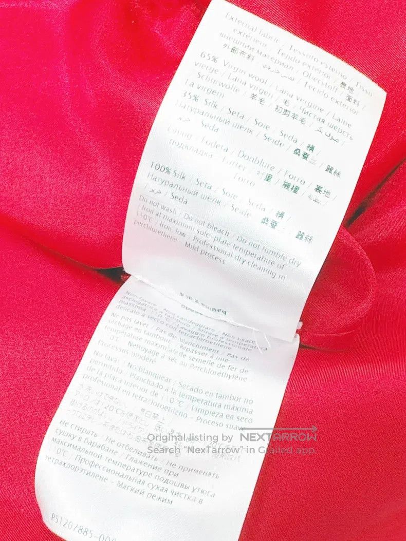 Valentino Valentino Rose red flared sleeve dress Size M / US 6-8 / IT 42-44 - 5 Thumbnail
