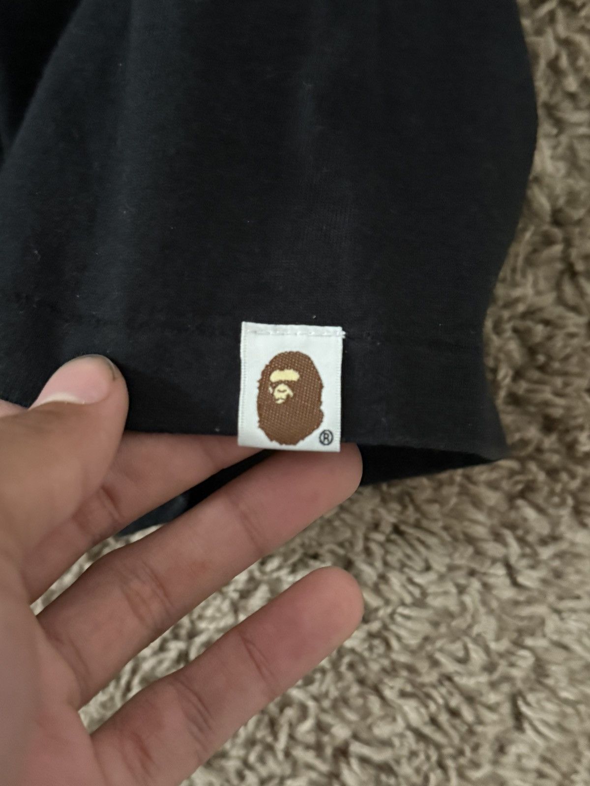 Bape Black Bape shirt Size US L / EU 52-54 / 3 - 5 Thumbnail