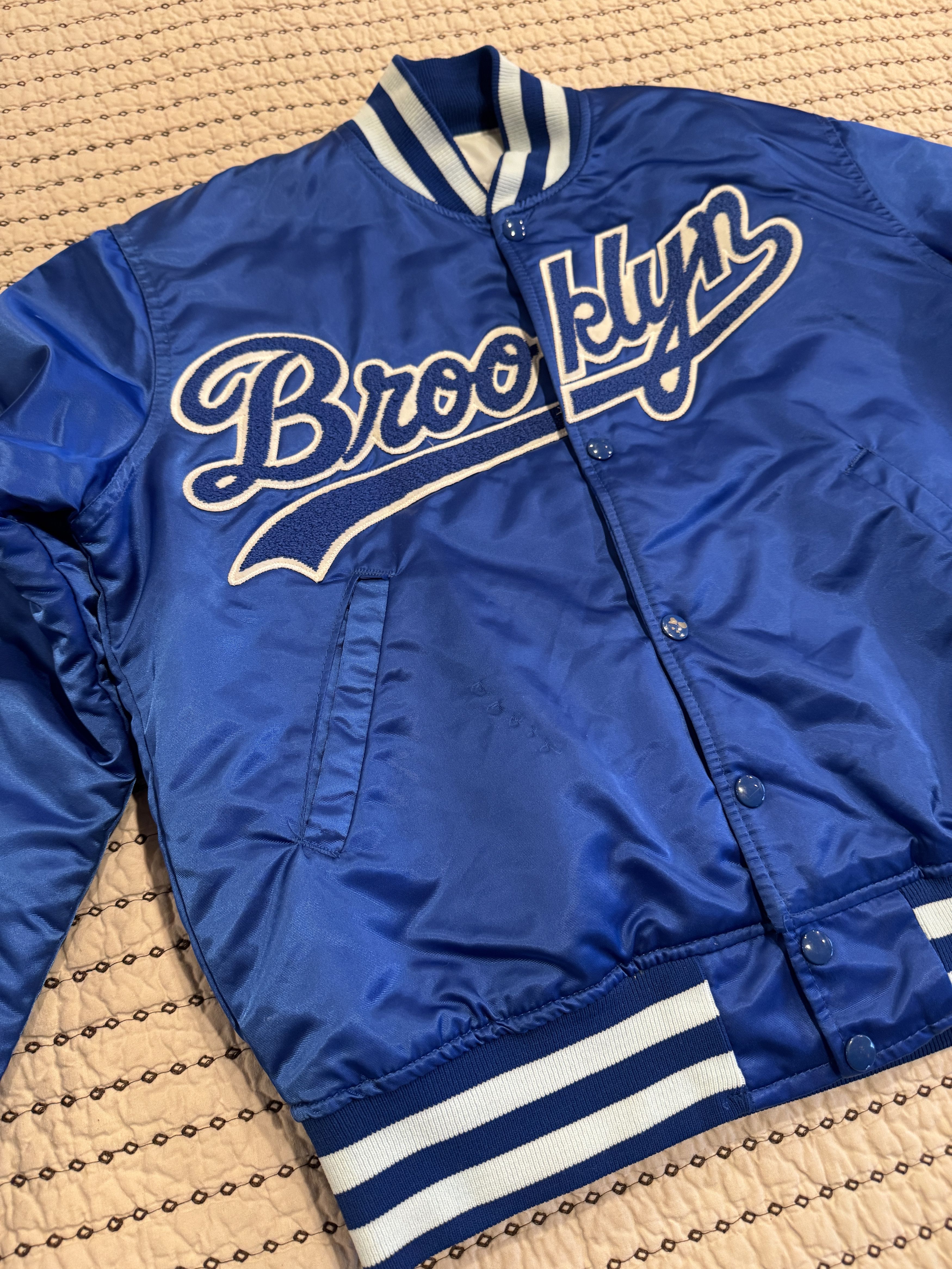 Starter STARTER JACKET BROOKLYN DODGERS BLUE SIZE MEDIUM Size US M / EU 48-50 / 2 - 3 Thumbnail