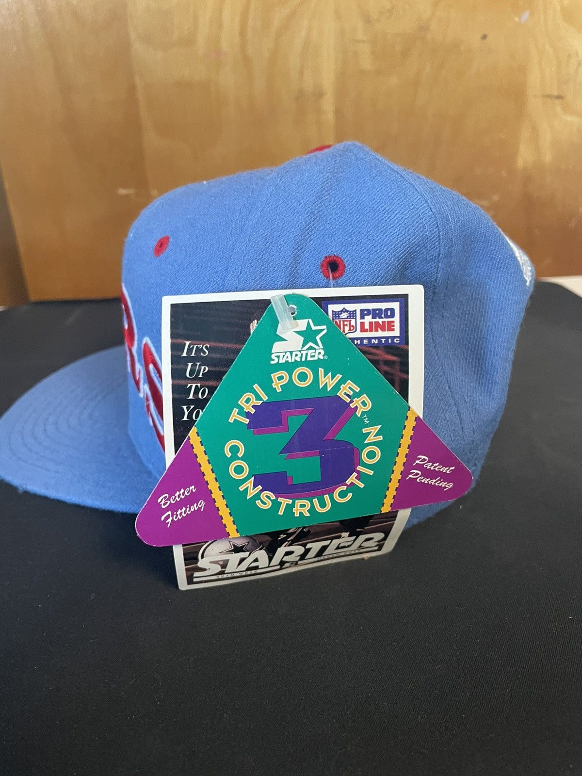 Starter Starter Tri Power Houston Oilers Snapback Hat NFL Pro Line Size ONE SIZE - 5 Thumbnail