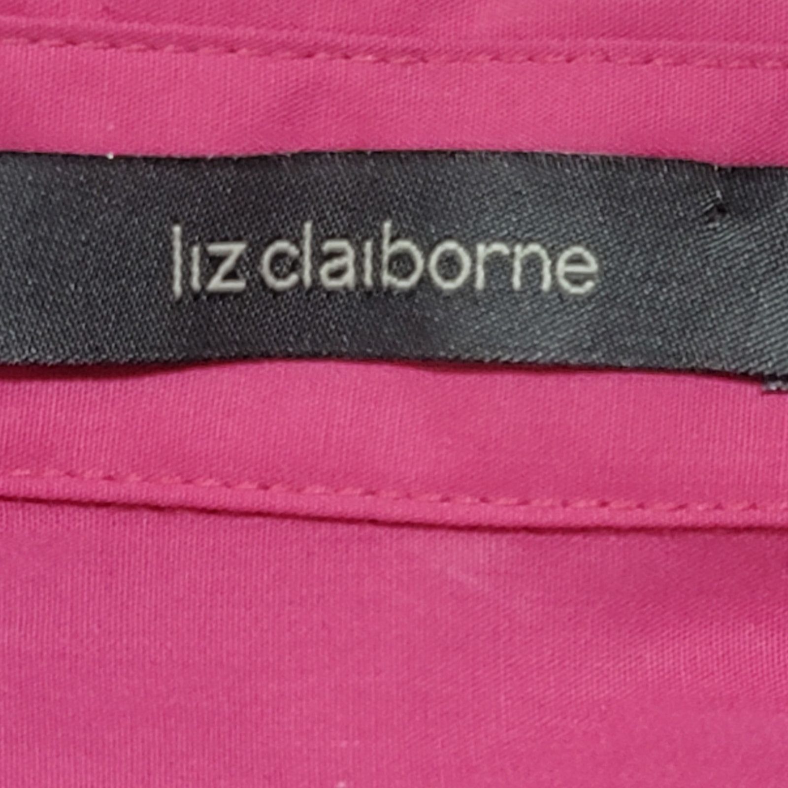 Other Liz Claiborne Pink Button Up Top 4 Lightweight New With Tags Size S / US 4 / IT 40 - 3 Thumbnail