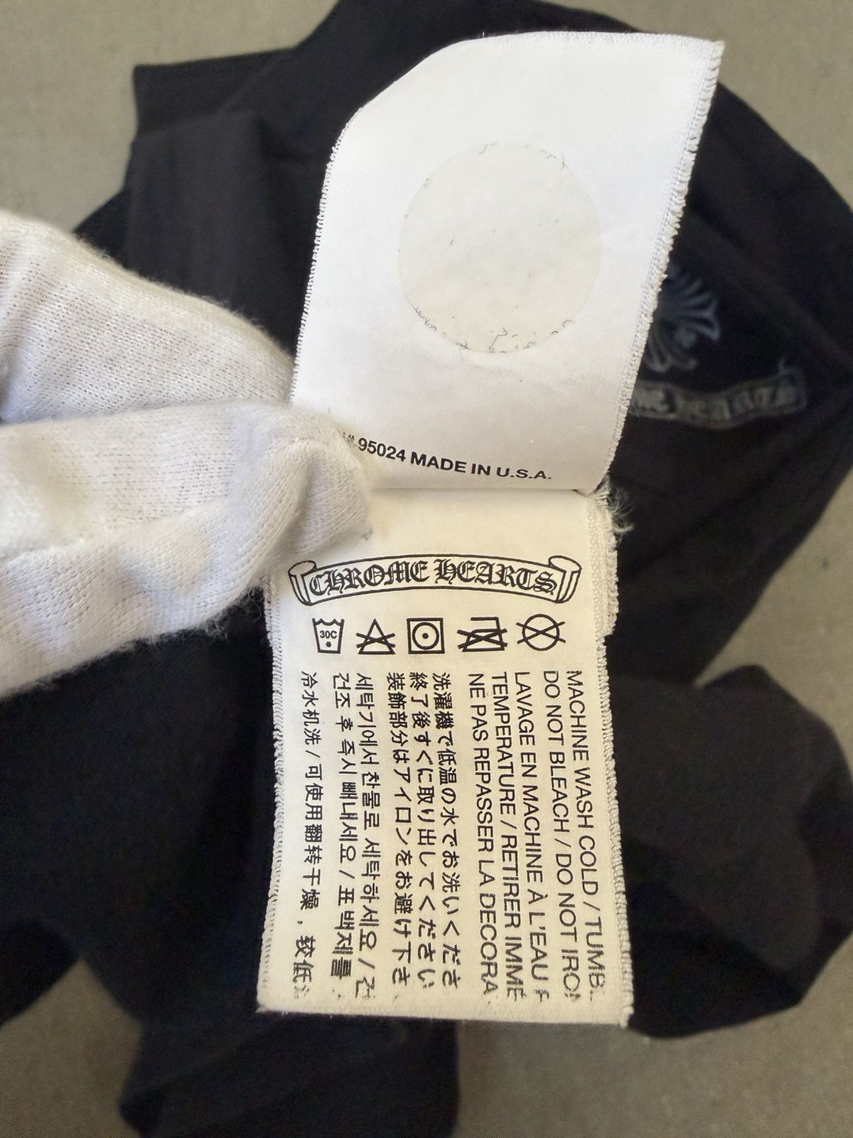 Chrome Hearts VINTAGE!Chrome Hearts Square Cross Shirt Size US S / EU 44-46 / 1 - 6 Thumbnail