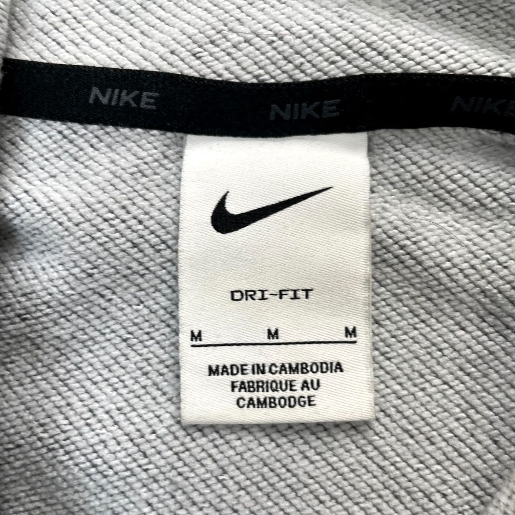 Nike Nike Hoodie Men M Gray Dri Fit Full Zip Training Kangaroo Pocket Size US M / EU 48-50 / 2 - 5 Thumbnail