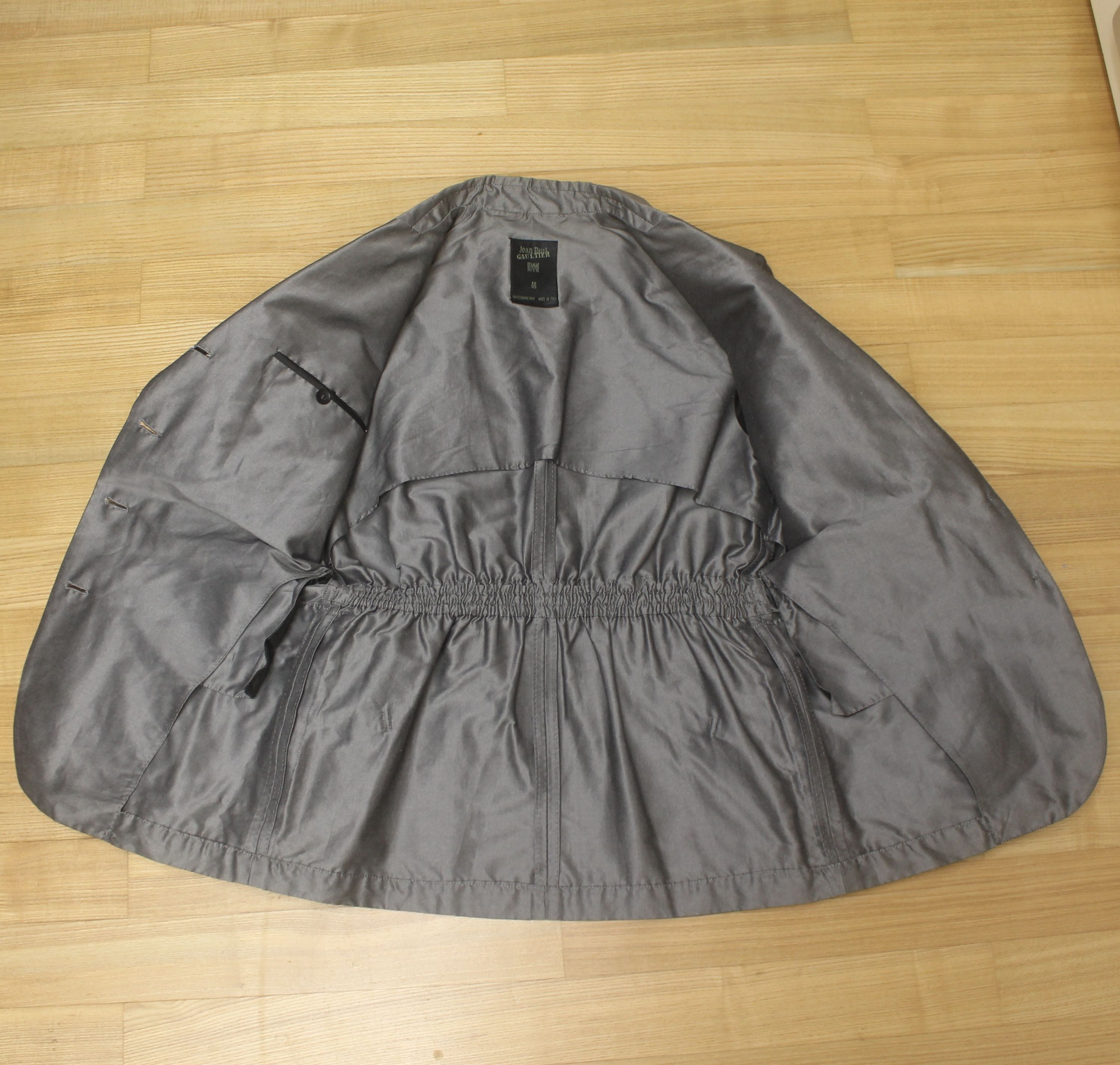 Jean Paul Gaultier × Vintage Jean Paul Gaultier Vintage 90's Multi-Pocket Jacket Blazer Size L / US 10 / IT 46 - 9 Thumbnail