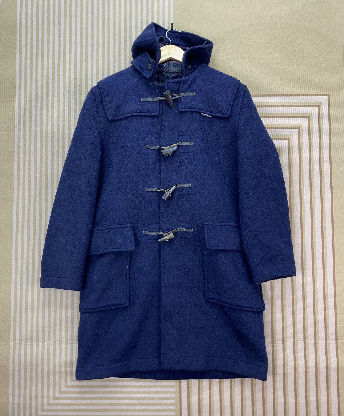 Gloverall 🫶Vintage Gloverall Wool Duffle Coat Long Jacket Plaid Lining Size US S / EU 44-46 / 1 - 1 Thumbnail