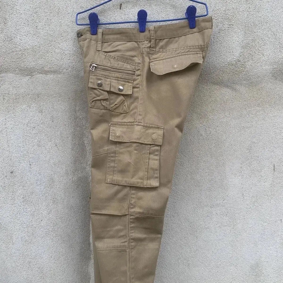 Seditionaries ROOT THREE MULTIPOCKET TROUSERS BIKERS CARGO DOUBLEKNEE PANT Size US 30 / EU 46 - 14 Thumbnail